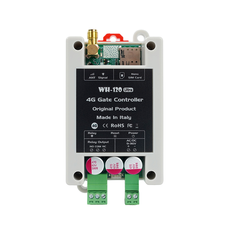 WH-120 Ultra Newest Design 4G Gsm Power Control Smart GSM Gate Opener 