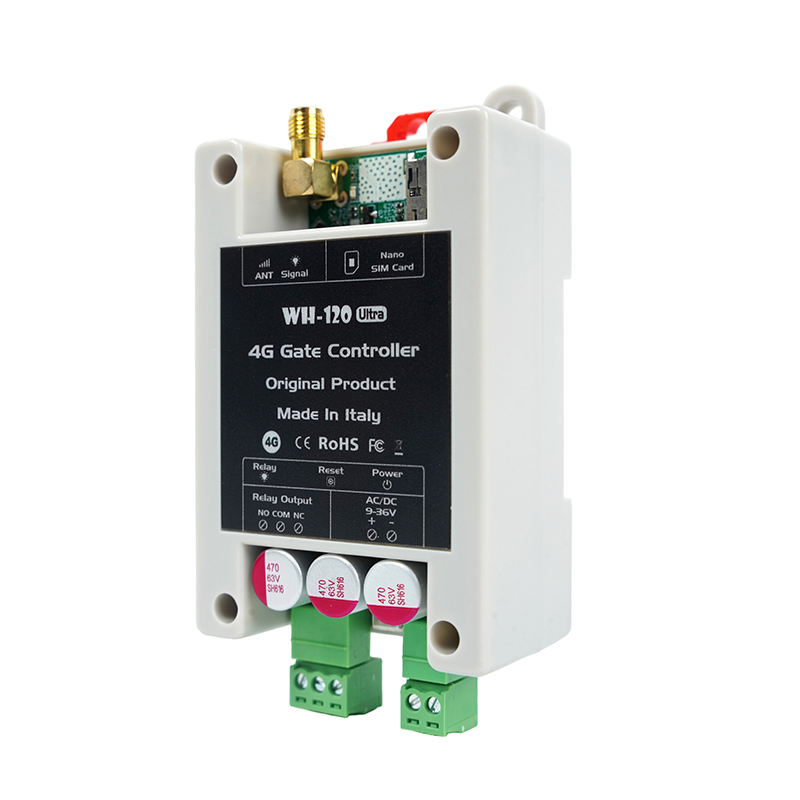 WH-120 Ultra Newest Design 4G Gsm Power Control Smart GSM Gate Opener 