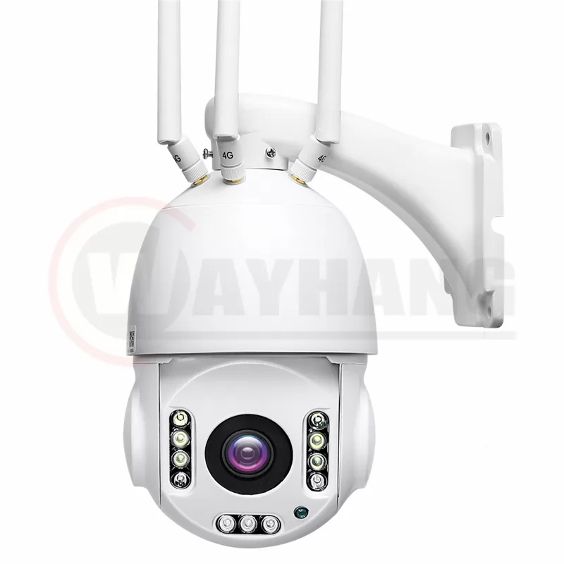 Wireless Home Security Camera Outdoor 30X Optical Zoom 3G 4G SIM Card WiFi IP Camera 1080P HD Speed Dome CCTV Surveillance