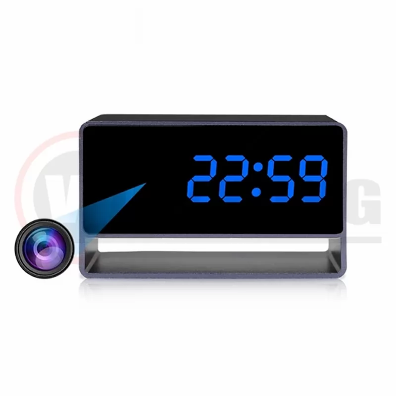 New Design Mini Night Vision Alarm Clock SPY Camera 4K 1080P HD WIFI