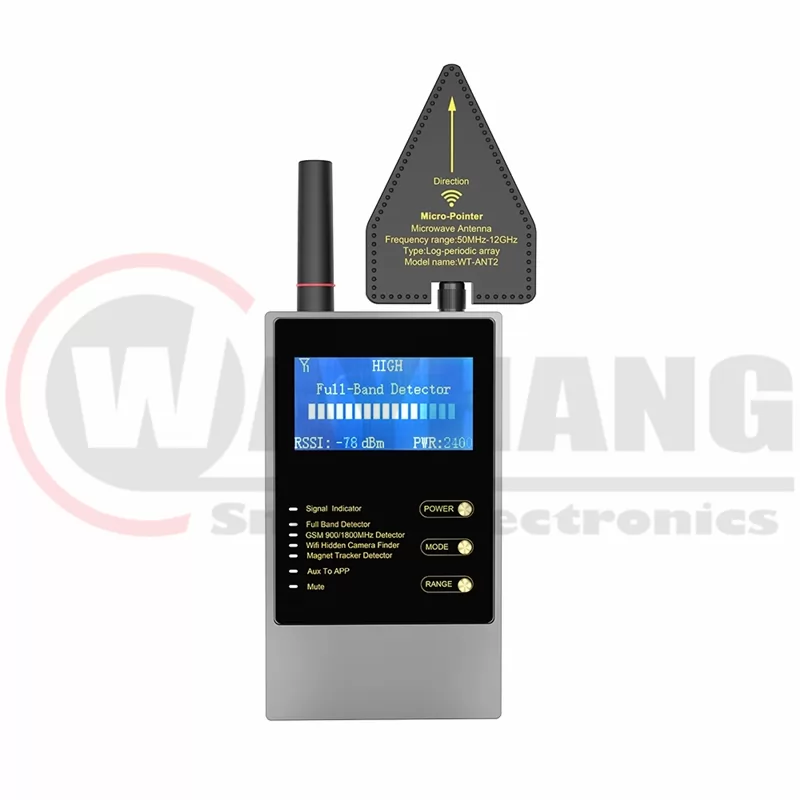 Newest Hidden Camera Spy Gadgets Finder Mini Camera Wifi Camera GSM Sound Signal GPS Tracker Eavesdropping Detector